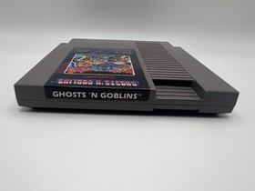 Ghosts &lsquo;n Goblins 5 Screw Nintendo NES Game Cartridge & Sleeve TESTED WORKS