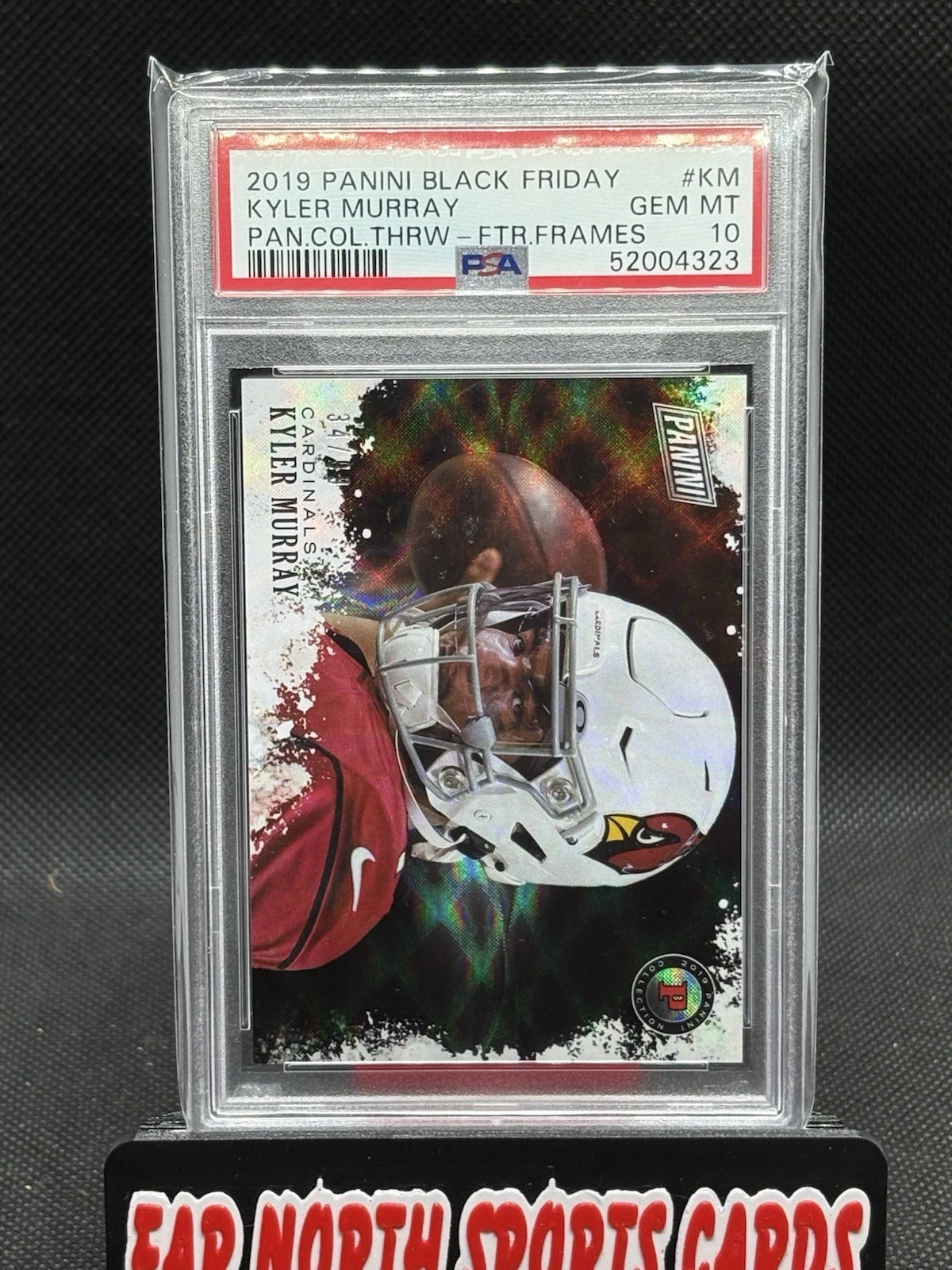 Kyler Murray Panini Black Friday Panini Collection #KM Future Frames