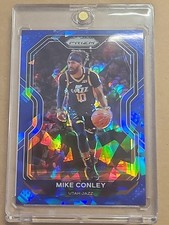 2020-21 Panini Prizm - Mike Conley #198 Blue Ice Prizm /125