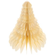 Tabletop Decor Paper Tree Honeycomb Decoration Christmas Themed Statue