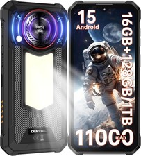 OUKITEL WP53S Rugged Smartphone Unlocked,16B 128GB Android 15 BLACK