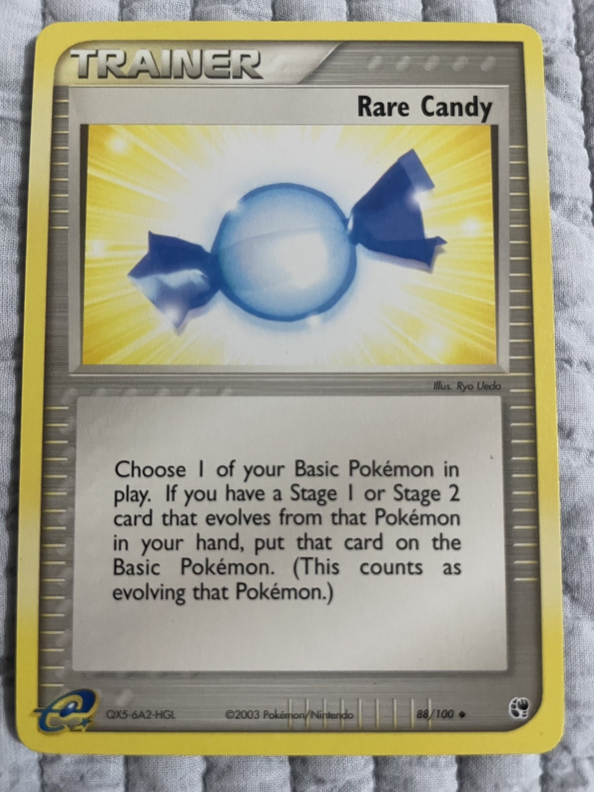Rare Candy 88/100 EX Sandstorm NM Mint Pokemon TCG Vintage