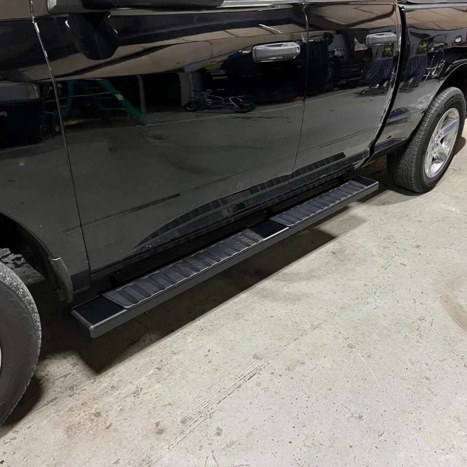 For 02-08 Dodge Ram 1500 Quad Cab 6" Side Step Running Board Nerf Bar Black H - Image 3 of 4