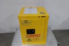 Condor 45AE83 4 Gal Storage Capacity Yellow Steel Flammable Storage Cabinet