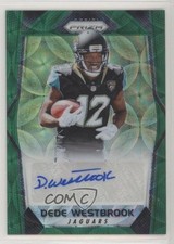 2017 Panini Prizm Rookie Green Scope 34/99 Dede Westbrook #RA-DWB Auto 1u6