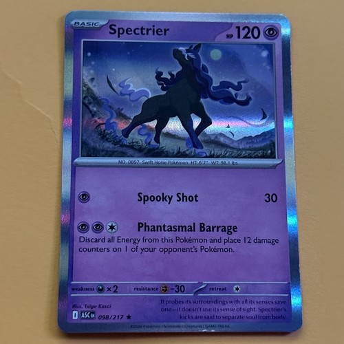 Pokemon TCG Spectrier 98/217 Ascended Heroes ME2.5 Holo NM