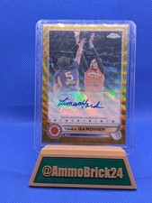 2022 Topps Chrome McD All American Autos Gold Wave Refractors Timea Gardiner /50