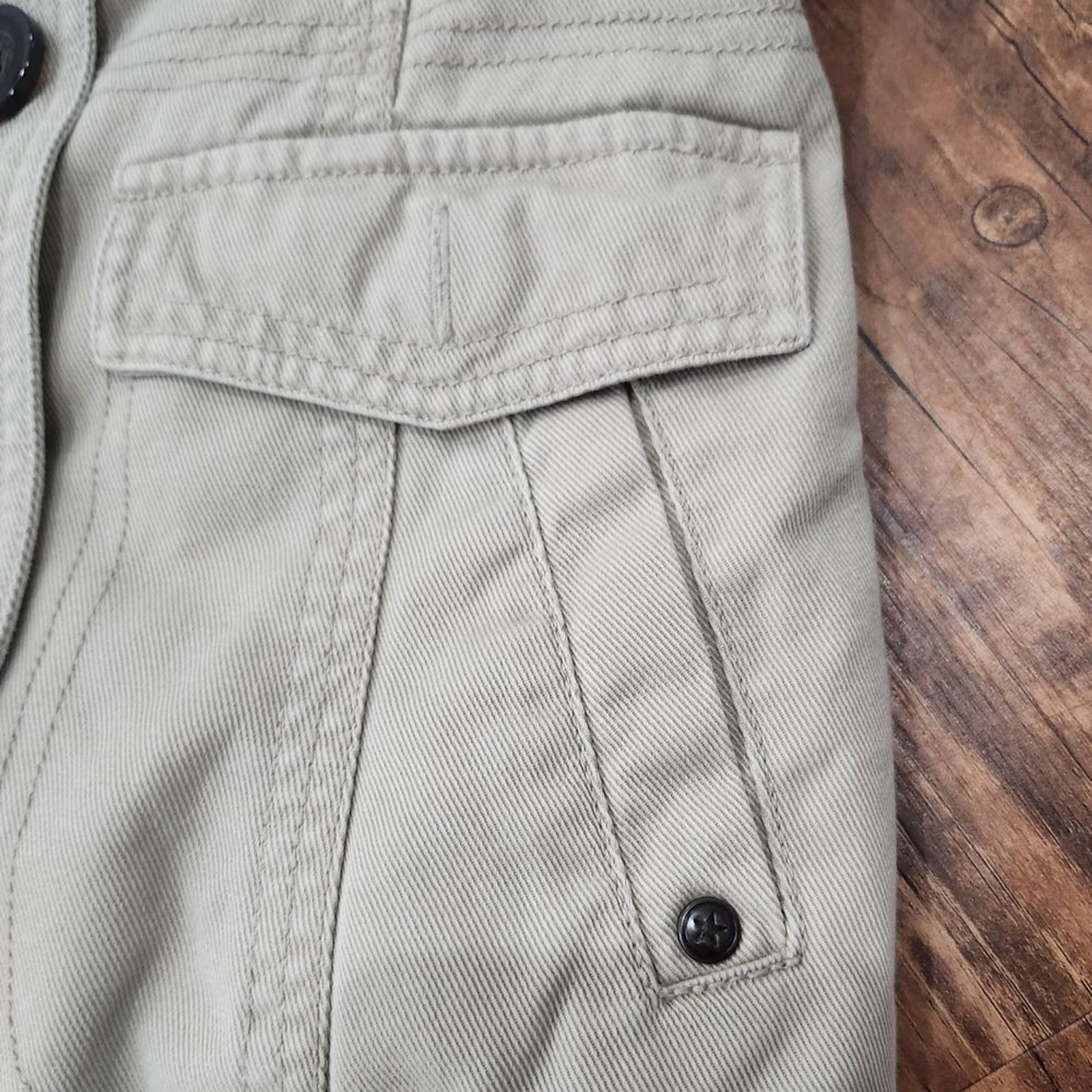 Converse Button-Up Jacket- size small - image 4