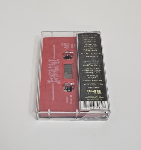 Incantation Sect Of Vile Divinities Rare Red Cassette Tape - Picture 3 of 10
