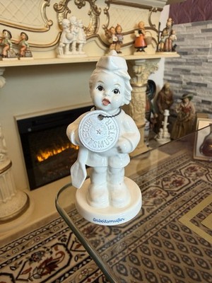 Hummel Figur RARE ARBEITSMUSTER Weiß Hum 2148/B TMK 8
