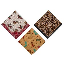 Bandanas 3 pack 6 pack 12 pack 22 inch Cotton Paisley Kerchiefs for Men Cowboy