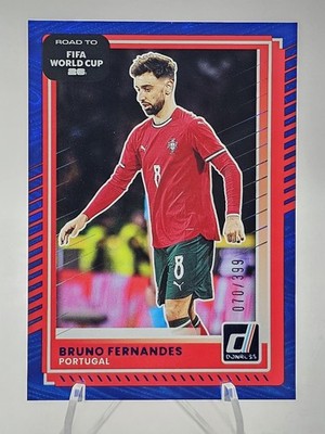 2025-26 Donruss Road To FIFA World Cup Bruno Fernandes #90 Blue
