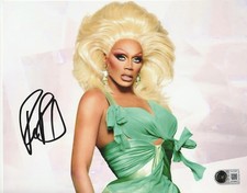 RUPAUL CHARLES SIGNED RUPAUL’s DRAG RACE DRAG QUEEN 8x10 PHOTO - BECKETT COA