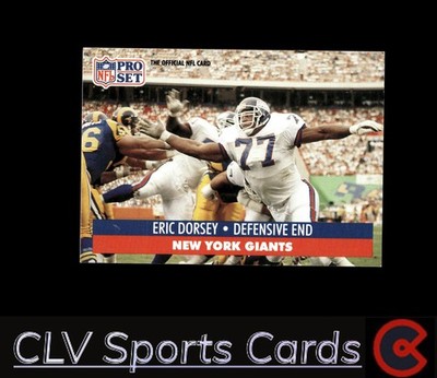 1991 Pro Set #59 Eric Dorsey
