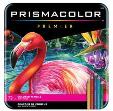 Set of 72 - Prismacolor Premier Colored Pencils, Assorted Colors