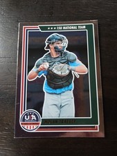 2022 Panini USA Stars & Stripes Nolan Traeger USA Rookie #87. D3