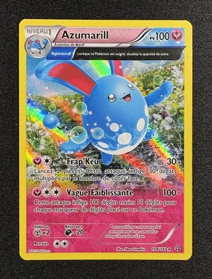 Pokemon Karte: Azumarill Full Art 2015 XY Primo Choc 104/160 GD  