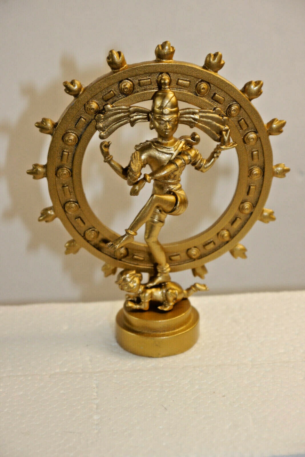 Tim & Struppi Tintin Metal Shiva 10cm Museum Moulinsart from Set 46530