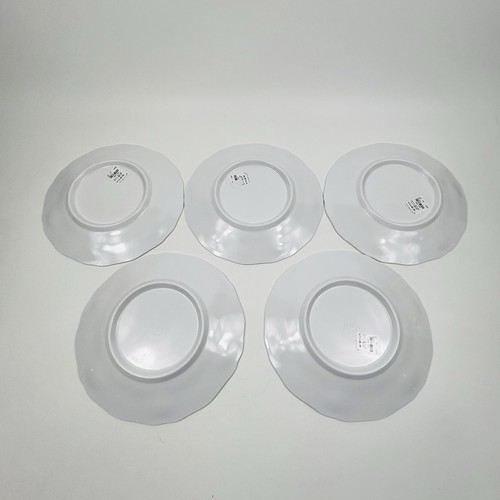 Le Cadeaux Melamine Dinner Plates DAISY 11" NEW With Tags Set of 5 Retired - Picture 4 of 9
