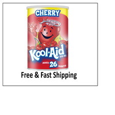 Kool-Aid Sugar-Sweetened Cherry Artificially Flavored Powdered Soft Drink 6.3oz