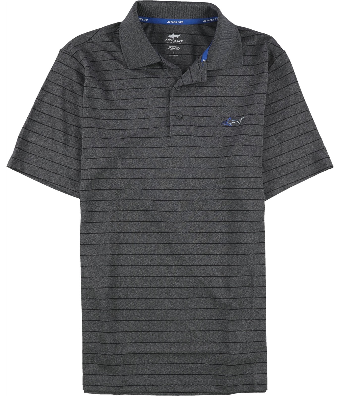 Мужская рубашка поло Greg Norman 5 Iorn серая маленького размера 3890₽