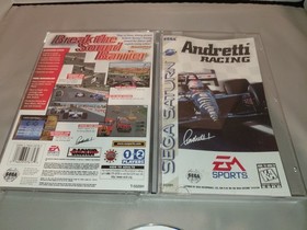 Andretti Racing (Sega Saturn, 1996) COMPLETE!!  Includes original Foam Insert!!