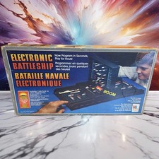 1982 Electronic Battleship Game by Milton Bradley Complete Working Great Cond