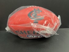 AFL CARLTON BLUES SHERRIN AUSTRALIAN LEATHER FOOTBALL Red - Cripps Premiers