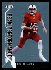 2019 SAGE HIT #PK-CW1 Christian Wilkins Peak Performance Blue #/10