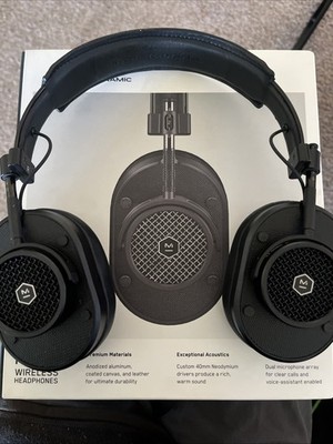 MASTER & DYNAMIC ブラック MH40 ワイヤレスヘッドフォン