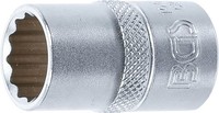 SteckschlüSsel Sw 15 Mm 1/2 ZwöLfkant 12-Kant Stecknuss Vielzahn Nuss Biteinsatz