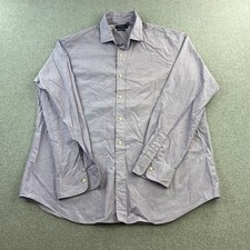 Polo Ralph Lauren Shirt Mens XL Classic Fit Purple Button Up Long Sleeve Stretch