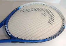 HEAD Ti Conquest Nano Titanium Tennis Racquet 4 1/2 Grip Blue White New Overgrip