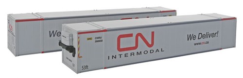 Contenedor con control climático Hi-Cube #2 Con-Cor 488072 HO Canadian National 53' | Zustand: New