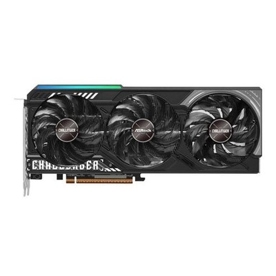 ASRock AMD Radeon RX 9070 Challenger Triple Fan 16GB GDDR6 Graphics Card