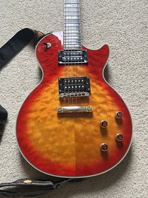 Epiphone Les Paul Custom Prophecy Plus GX With Upgraded Parts and Hard Case