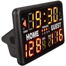 Indoor Electronic Tabletop Scoreboard for Multiple Sports Games