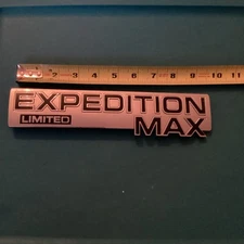 OEM FORD EXPEDITION MAX LIMITED NAME PLATE EMBLEM