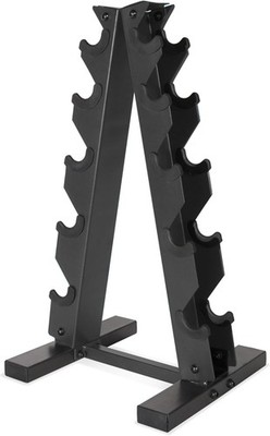 CAP Barbell A-Frame Dumbbell Weight Rack | Color Series Carbon 