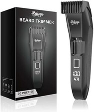 Beard Trimmer for Men Adjustable: Professional Cordless Trimmer with 20-Length D