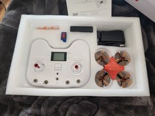 DYS ELF Micro Brushless Drone ORANGE Camera 170 Remote Control 83mm LED Night VG