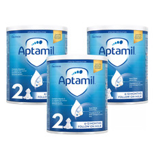 Aptamil Stage 2 Follow On Milk Powder, 3 x 700g