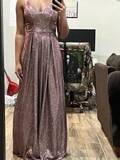 Rose Gold Sequin Gown