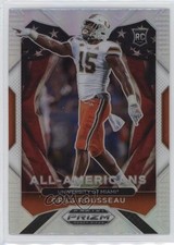 2021 Panini Prizm Draft Picks All-American Silver Prizm Greg Rousseau #200 17ec