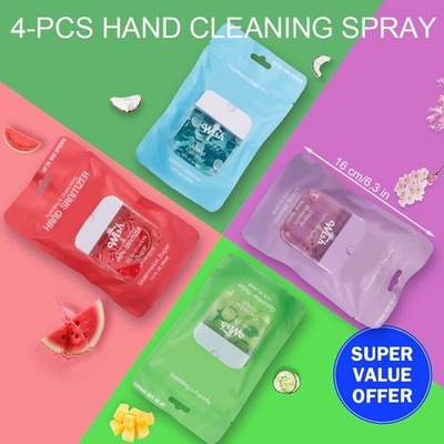 WISH Hydrating Hand Sanitizer 1.2oz Travel Bag Assorted Scents