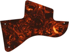 WD Custom Pickguard For Gibson Les Paul Special 05F Faux Tortiose