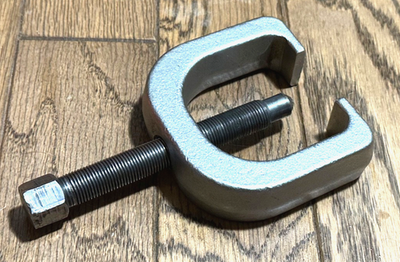 #ad Mechanic Tools Pitman Arm Puller Yoke Pressure Screw 2 Jaw Pulley Gear Large $55.00