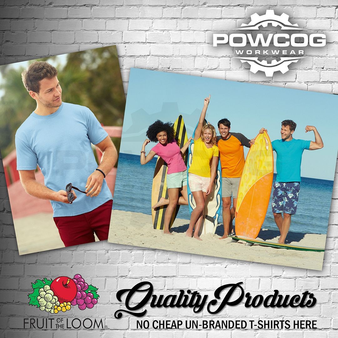 Fruit of the Loom Black T-Shirts Multi-Pack Wholesale Sizes S–5XL 100percent Cotton image 2