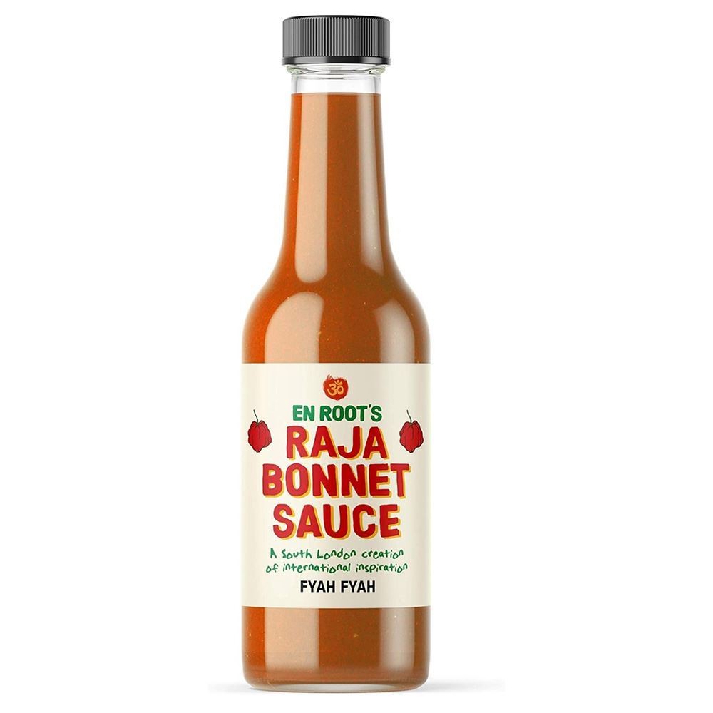 Raja Bonnet Fyah Fyah Sauce - Fresh Scotch Bonnet Kesar Mango 250ml - 2 Pack