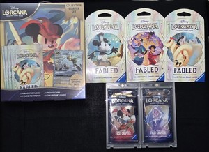 Disney Lorcana Fabled Collection Starter Set | eBay